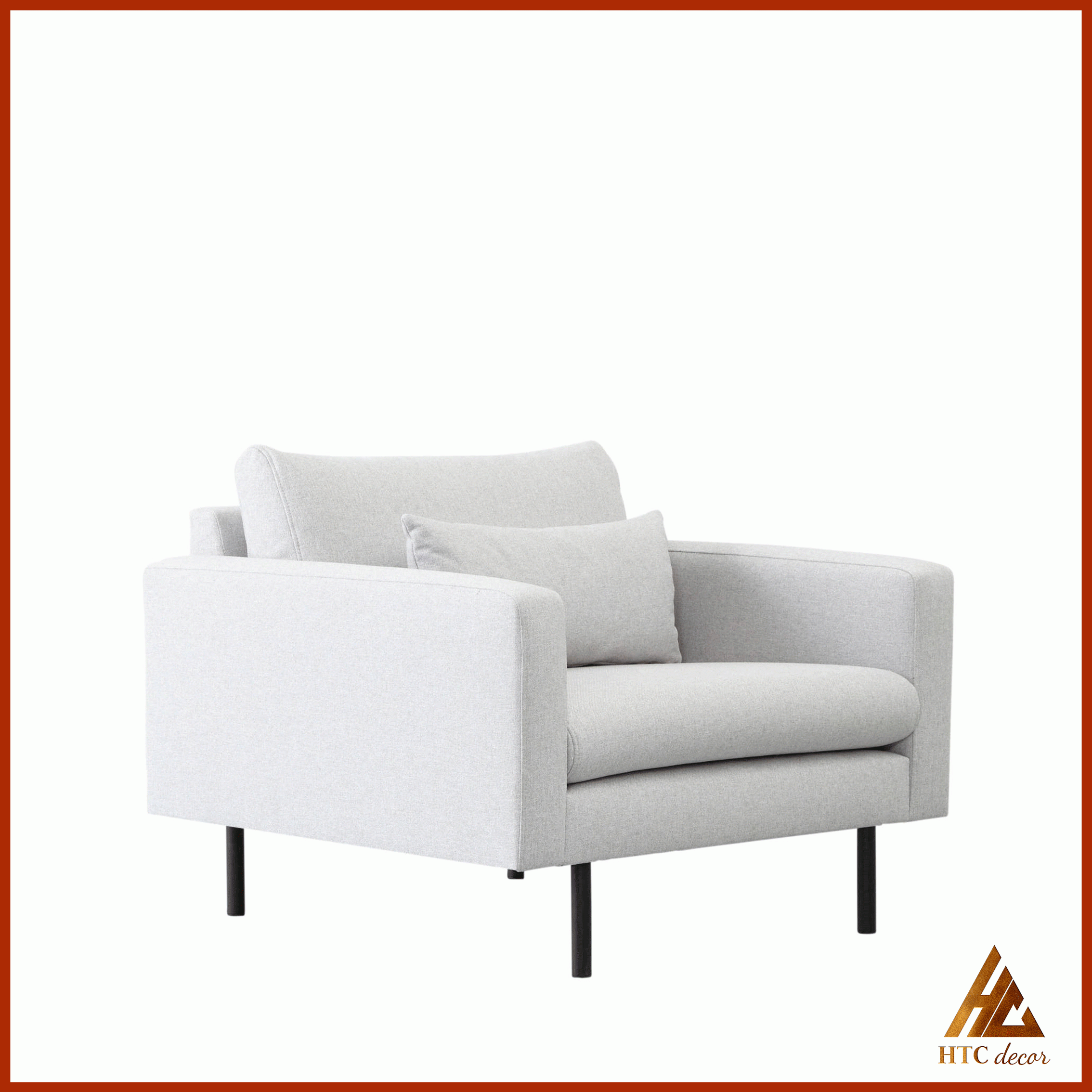 Ghế Sofa Đơn Adam Vải Bố